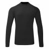Mizuno Breath Thermo BioGear Golf Base Layer 1 Mizuno Breath Thermo BioGear Golf Base Layer -Ping Sales Store Mizuno AW22 Breath Thermo BioGear 52GJ1501 09 BLMIZ021 L Black Front