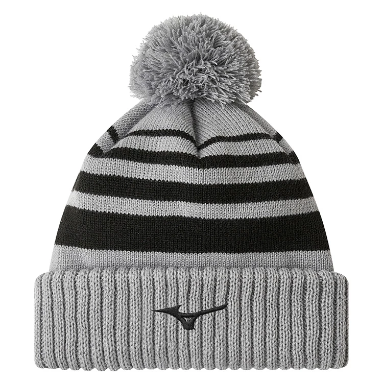Mizuno Breath Thermo Graphic Pom Golf Beanie 3 Mizuno Breath Thermo Graphic Pom Golf Beanie