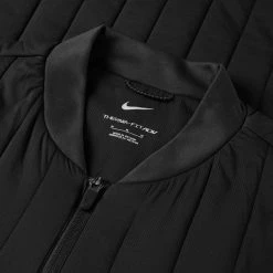 Nike Therma-Fit ADV Repel Golf Wind Jacket 6 Nike Therma-Fit ADV Repel Golf Wind Jacket -Ping Sales Store Nike Golf Therma Fit ADV Repel Jacket DN1953 010 WTNIK109 Black White Detail