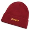 Oakley B1B Logo Golf Beanie 2 Oakley B1B Logo Golf Beanie -Ping Sales Store Oakley B1B Logo Beanie Iron Red 1