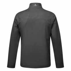 Oscarjacobson Oscar Jacobson Eastwood 1/4 Zip Waterproof Golf Jacket -Ping Sales Store Oscar Jacobson AW22 Eastwood Waterproof Jacket OJTOP0113 WJOSC022 S Black Back