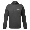 Oscarjacobson Oscar Jacobson Eastwood 1/4 Zip Waterproof Golf Jacket 1 Oscarjacobson Oscar Jacobson Eastwood 1/4 Zip Waterproof Golf Jacket -Ping Sales Store Oscar Jacobson AW22 Eastwood Waterproof Jacket OJTOP0113 WJOSC022 S Black Front