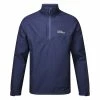 Oscarjacobson Oscar Jacobson Eastwood 1/4 Zip Waterproof Golf Jacket -Ping Sales Store Oscar Jacobson AW22 Eastwood Waterproof Jacket OJTOP0113 WJOSC023 S Navy Front