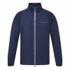 Oscarjacobson Oscar Jacobson Harrington Thermal Golf Wind Jacket -Ping Sales Store Oscar Jacobson AW22 Harrington Windproof Jacket OJTOP0087 WTOSC092 S Navy Front