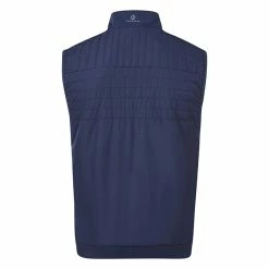Oscarjacobson Oscar Jacobson Hodgson Thermal Golf Wind Vest -Ping Sales Store Oscar Jacobson AW22 Hodgson Thermal Wind Vest OJTOP0118 WTOSC094 S Navy Back