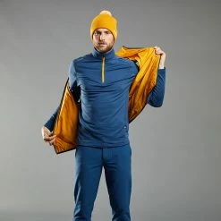 Ping Norse Primaloft S4 Reversible Thermal Golf Wind Vest -Ping Sales Store Ping AW22 Norse S4 Reversible Vest PO3542 SCG WTPIN060 Stormcloud Gold Model 2