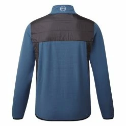 Ping Norse Primaloft S4 Zoned Thermal Golf Wind Jacket -Ping Sales Store Ping AW22 Norse S4 Zoned Jacket PO3541 SCB WTPIN058 Stormcloud Black Back