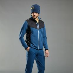 Ping Norse Primaloft S4 Zoned Thermal Golf Wind Jacket -Ping Sales Store Ping AW22 Norse S4 Zoned Jacket PO3541 SCB WTPIN058 Stormcloud Black Model 1