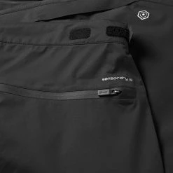 Ping Sensor Dry 2.5 Waterproof Golf Pants -Ping Sales Store Ping AW22 Sensory Dry 2.5 Graphene Waterproof Pants Black P03491 WPPIN016 33 Leg Detail