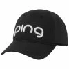Ping Ladies Tour Delta Golf Hat -Ping Sales Store Ping Ladies Tour Delta Golf Hat Black 1