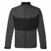 Ping Downton Waterproof Golf Jacket -Ping Sales Store Ping AW20 Downton Waterproof Jacket P03436 A3FB Code WJPIN056 Asphalt Black Front