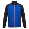 Ping Arlo Thermal Golf Wind Jacket -Ping Sales Store Ping AW22 Arlo Quilted Hybrid Jacket PO3543 NSN WTPIN065 North Sea Navy Front
