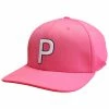 Puma P 110 Snapback Golf Cap 1 Puma P 110 Snapback Golf Cap -Ping Sales Store Puma P 110 Snapback Golf Cap Sunset Pink Heather Bright White 1