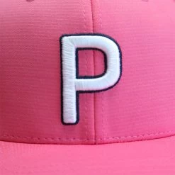 Puma P 110 Snapback Golf Cap -Ping Sales Store Puma P 110 Snapback Golf Cap Sunset Pink Heather Bright White 2