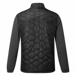 Puma Cloudspun Primaloft Thermal Golf Wind Jacket -Ping Sales Store Puma AW21 Cloudspun Primaloft Thermal Wind Jacket 531099 01 Code WTPUM074 M Black back