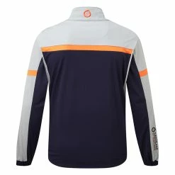 Sunderland Nevada 1/2 Zip Golf Wind Top -Ping Sales Store Sunderland AW22 Nevada Windshirt SUNMW86 Nev WTSUN051 XXL Navy Silver Marl Lava Back