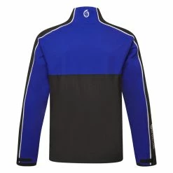 Sunderland Matterhorn Waterproof Golf Jacket -Ping Sales Store Sunderland SS23 Matterhorn Waterproof Jacket SUNMR91 MAT WJSUN058 S Black Electric Blue White Back
