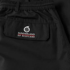Sunderland Dolphin Tour Waterproof Golf Pants 7 Sunderland Dolphin Tour Waterproof Golf Pants -Ping Sales Store Sunderland Golf AW21 Dolphin Tour Waterproof Pants SOS1125 Code WPSUN009 M 31 Leg Black Detail