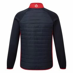 Sunderland Zermatt Padded Thermal Golf Wind Jacket -Ping Sales Store Sunderland SS20 Zermatt Padded Wind Jacket SUNMC83 ZER Code WTSUN037 Navy Red White back