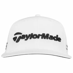 TaylorMade Tour Flatbill Golf Cap -Ping Sales Store TaylorMade 2023 Tour Flatbill Golf Cap White 3