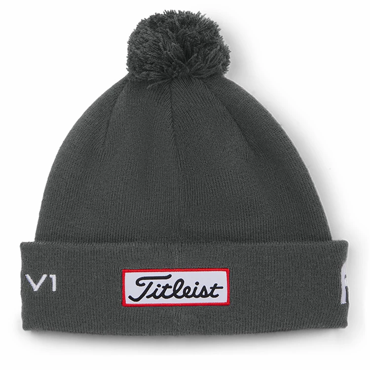 Titleist Tour Pom Pom Golf Beanie 4 Titleist Tour Pom Pom Golf Beanie - Image 2