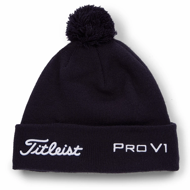 Titleist Tour Pom Pom Golf Beanie 5 Titleist Tour Pom Pom Golf Beanie - Image 3