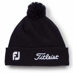 Titleist Tour Pom Pom Golf Beanie 9 Titleist Tour Pom Pom Golf Beanie -Ping Sales Store Titleist Tour Pom Pom Golf Beanie Navy White 4