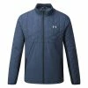 Underarmour Under Armour CG Reactor Golf Wind Jacket -Ping Sales Store Under Armour AW21 CG Reactor Thermal Wind Jacket 1364642 408 Code WTUND083 Academy Black Front