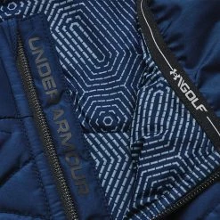 Underarmour Under Armour CG Reactor Golf Wind Jacket -Ping Sales Store Under Armour AW21 CG Reactor Thermal Wind Jacket 1364642 408 Code WTUND083 Academy Black model 2
