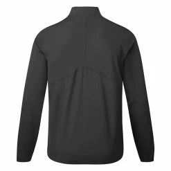 Underarmour Under Armour Storm Windstrike 1/2 Zip Golf Wind Top -Ping Sales Store Under Armour AW22 Storm Windstrike 1 2 Zip Wind Top 1370156 001 WTUND084 S Black Jet Gray Back