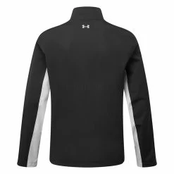Underarmour Under Armour Storm Proof 2.0 Waterproof Golf Jacket -Ping Sales Store Under Armour AW22 Stormproof 2.0 Waterproof Jacket 1371596 001 WJUND013 Black Mod Gray Mod Gray back
