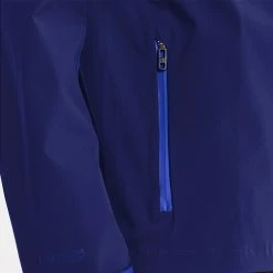 Underarmour Under Armour Storm Proof 2.0 Waterproof Golf Jacket -Ping Sales Store Under Armour AW22 Stormproof 2.0 Waterproof Jacket 1371596 456 WJUND014 Bauhaus Blue Versa Blue Versa Blue Model 2