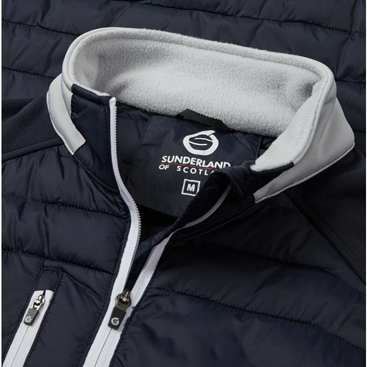 Sunderland Zermatt Padded Thermal Golf Wind Jacket 4 Sunderland Zermatt Padded Thermal Golf Wind Jacket - Image 2